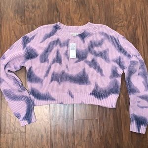 NWT AE cropped sweater